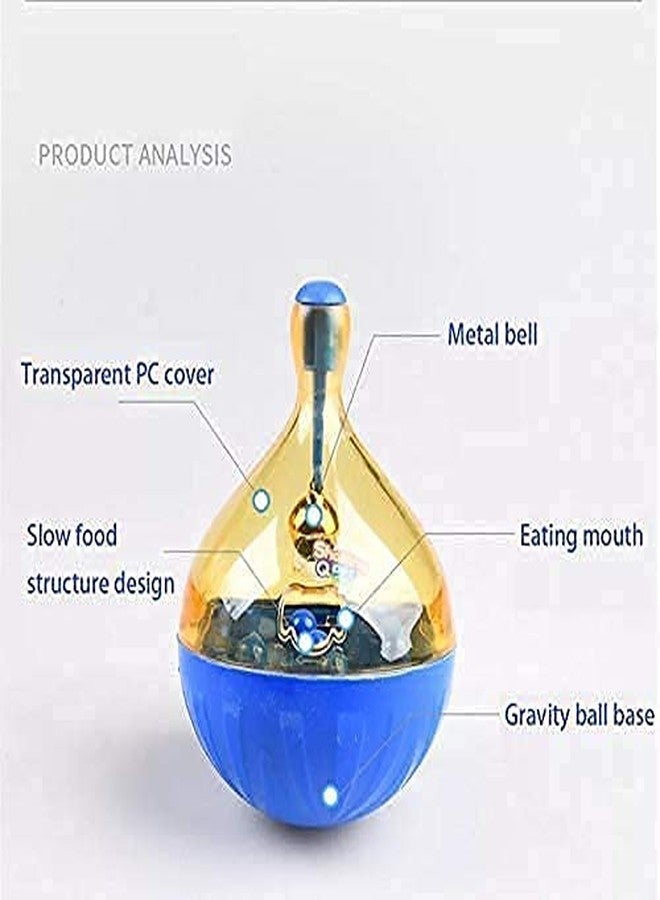 Pet Guard كرة مكافآت على شكل طبق طائر لحماية الحيوانات الأليفة، لعبة قرص طائر على شكل طبق طائر لتغذية الكلاب، موزع طعام متعدد الوظائف للجراء، ألعاب مضغ تفاعلية لتغذية الكلاب (قد يختلف اللون) - Image 3